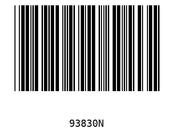 Barra Código, Code 39 93830