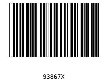 Barra Código, Code 39 93867
