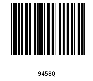 Barra Código, Code 39 9458