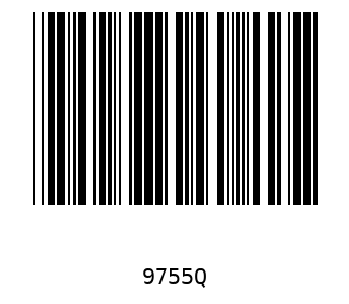Barra Código, Code 39 9755
