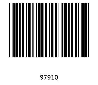 Barra Código, Code 39 9791