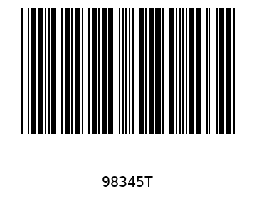 Barra Código, Code 39 98345