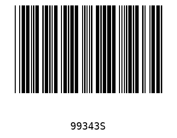 Barra Código, Code 39 99343