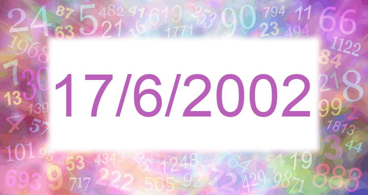 Numerología de la fecha 17/6/2002