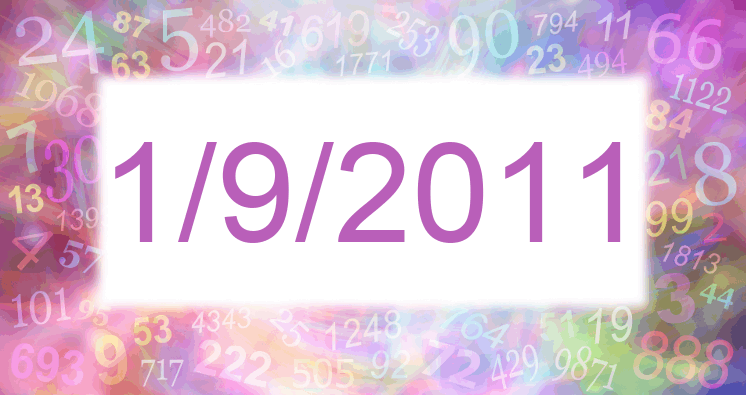 Numerología de la fecha 1/9/2011