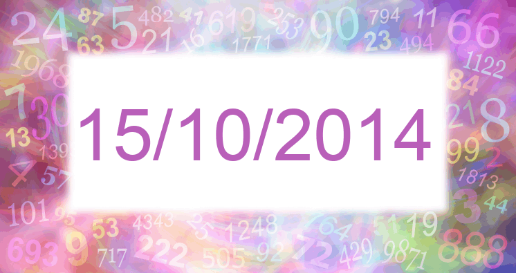 Numerología de la fecha 15/10/2014