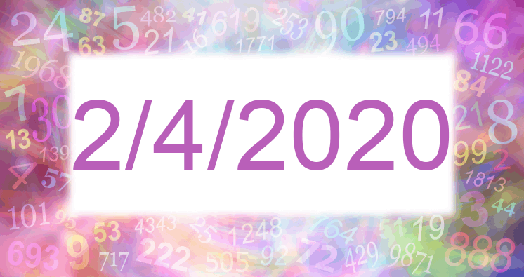 Numerología de la fecha 2/4/2020
