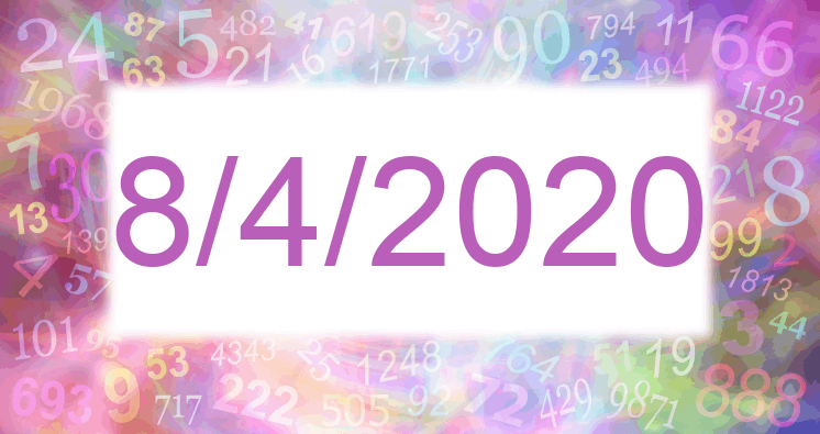 Numerología de la fecha 8/4/2020