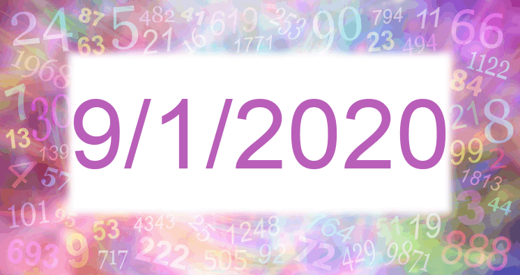 Numerología de la fecha 9/1/2020