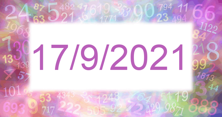 Numerología de la fecha 17/9/2021