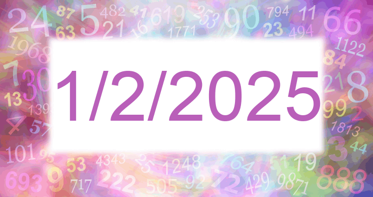 Numerología de la fecha 1/2/2025