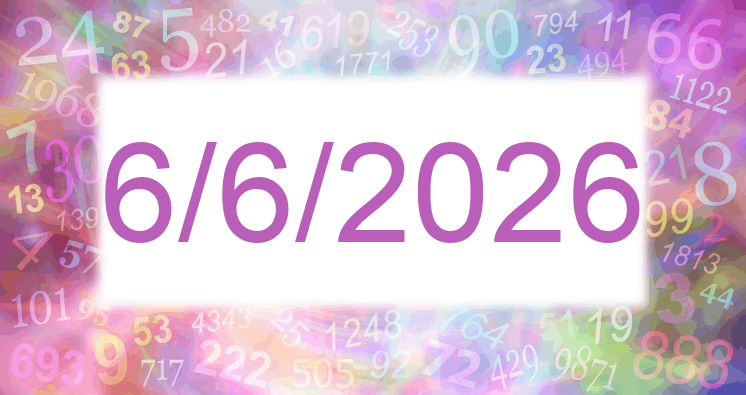 Numerología de la fecha 6/6/2026