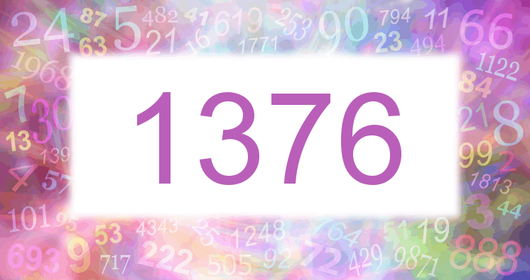 Sueño con el número 1376