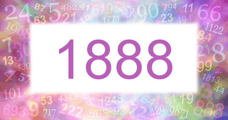 Sueño con el número 1888