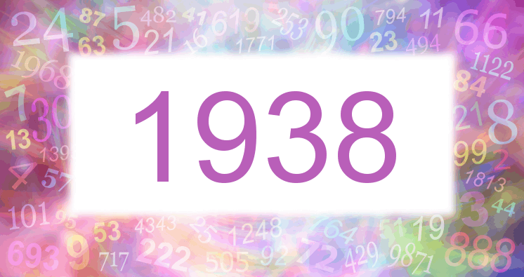 Sueño con el número 1938