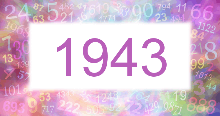Sueño con el número 1943