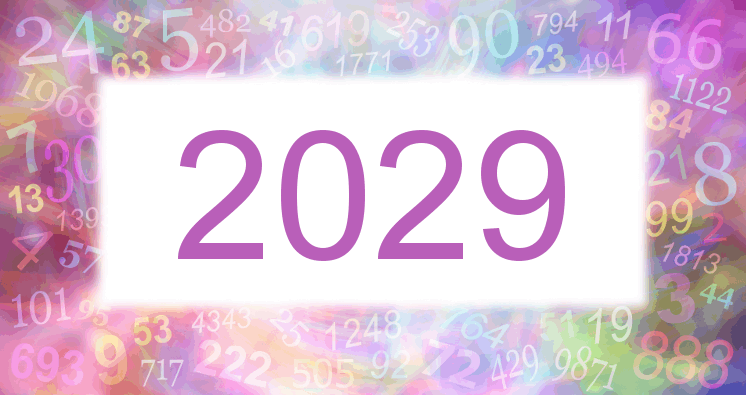 Sueño con el número 2029