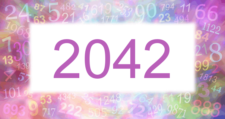 Sueño con el número 2042