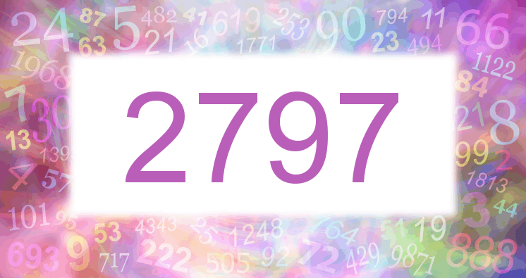 Sueño con el número 2797