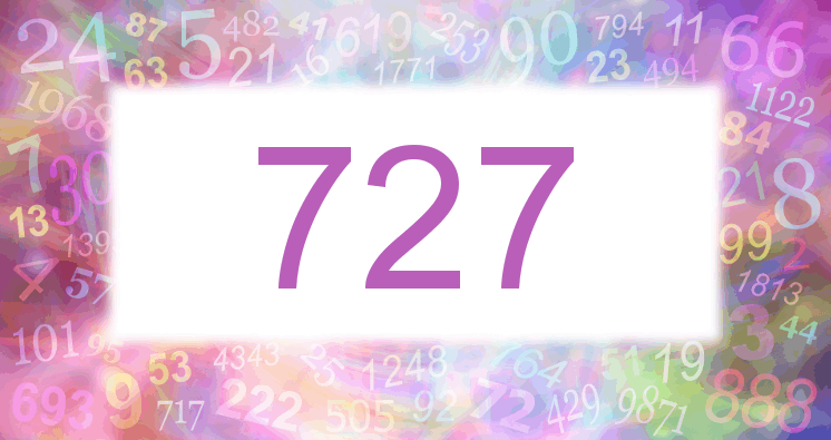Sueño con el número 727