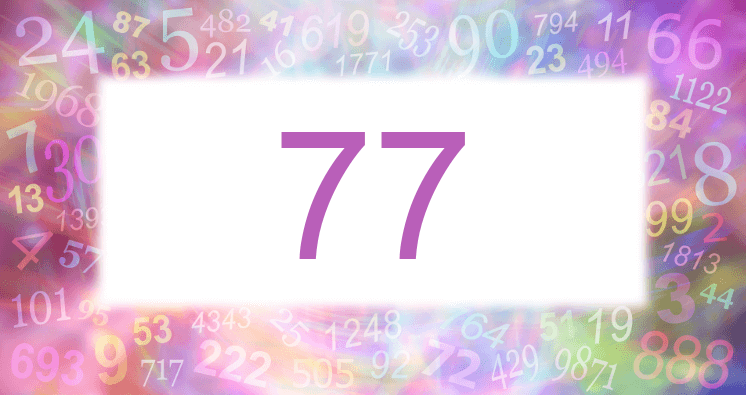 Sueño con el número 77