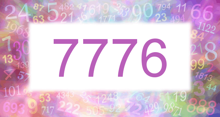 Sueño con el número 7776
