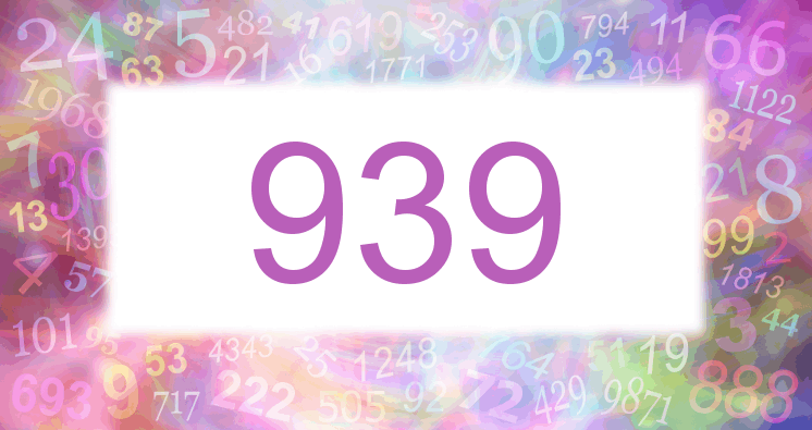 Sueño con el número 939